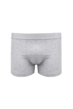 Erkek 3'lü Pamuklu Boxer Bordo Gri Lacivert - Görsel 11