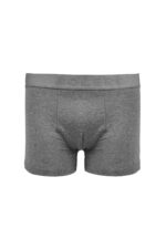 Erkek 3'lü Pamuklu Boxer Bordo Gri Lacivert - Görsel 13